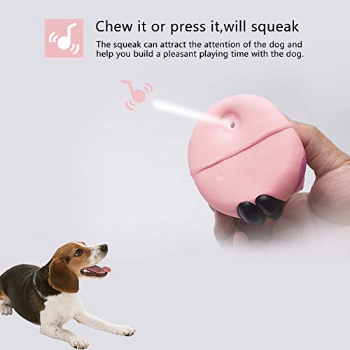 Petper Cw-0059EU - Juguetes de látex para mascotas, juguetes con sonido interactivos de entrenamiento para perros adultos y cachorros