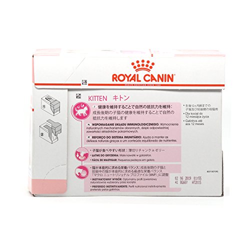 Pienso Húmedo Kitten Instinctive en gelatina 12x85gr Royal Canin