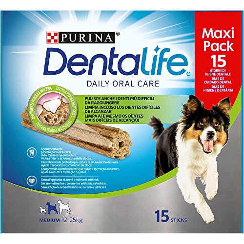 Purina Dentalife, Medium Loyalty, Pack 345g [Pack de 5] - Total: 1.725 Kg