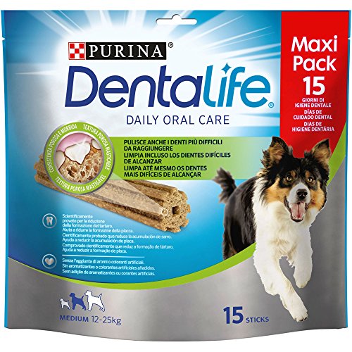 Purina Dentalife, Medium Loyalty, Pack 345g [Pack de 5] - Total: 1.725 Kg