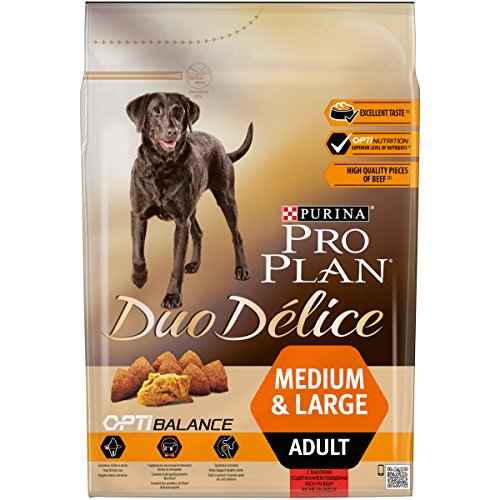 Purina Pro Plan Canine Adult Duodelice Medium Buey 2,5Kg 2500 g