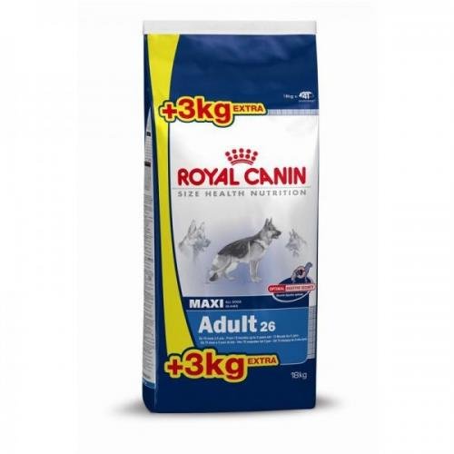 Royal CANIN Size máximo Adult 15 kg + 3 kg, perros Forro, trockenfutter