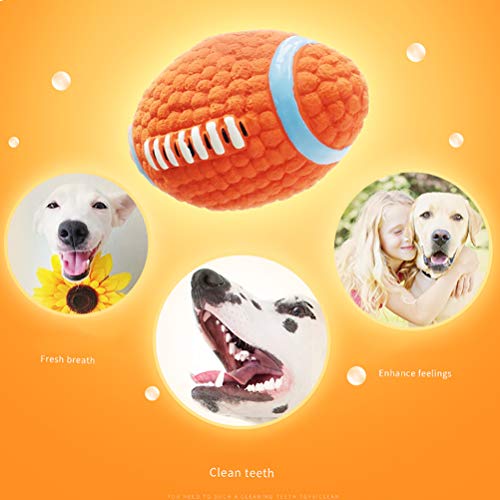 RTYUIIO Juguetes para Perros Squeak Látex Cachorro Juguete Divertido Conjuntos De Animales Pet Interactive Jugar para Perro Pequeño 4 Piezas/Juego