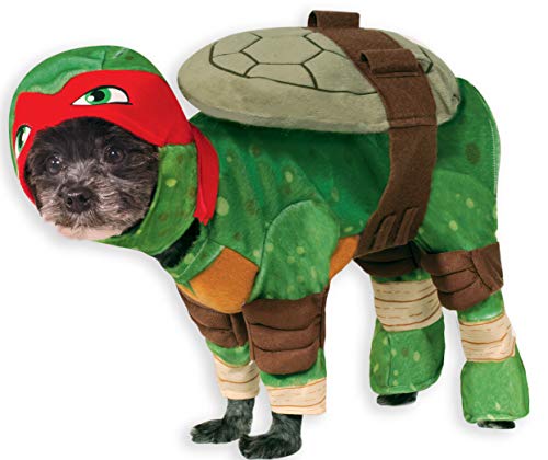 Rubie'S Disfraz Oficial para Perro, Raphael, Tortugas Ninja Mutantes Adolescentes, pequeño