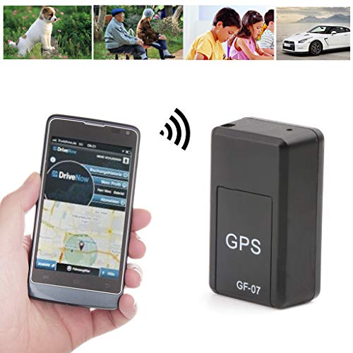 smallJUN GF-07 Mini GPS Tracker Dispositivo de rastreo Localizador en Tiempo Real Localizador magnético Mejorado Manual del Usuario Negro