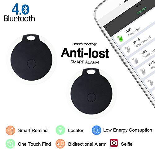 Smart Finder Bluetooth 4.0 Mini Mascota Buscador GPS Localizador, Mascota Anti Perdida Rastreador para Gatos Perro