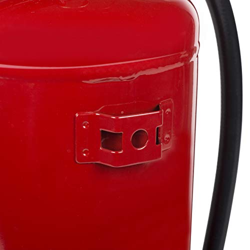 Smartwares 10.014.72 (BB6) Extintor-6kg Polvo seco Resistencia al Fuego ABC Incluye Soportes, Rojo