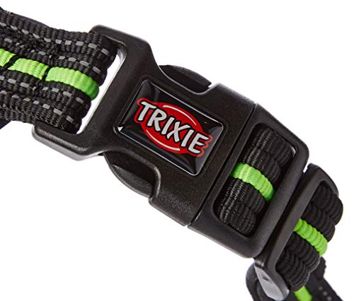 Trixie - Arnés modelo Fusion para perro (Pequeña (S)) (Negro/verde)
