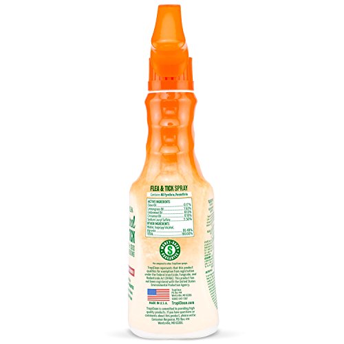 TROPICLEAN 0645095160026 - Flea and Tick Spray for Pets 473 ml