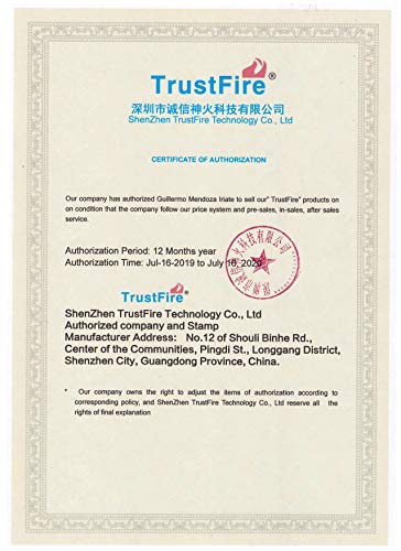 TrustFire Linterna TR-3T6 3800 Lumen, 1 Modo, Envio Desde ESPAÑA