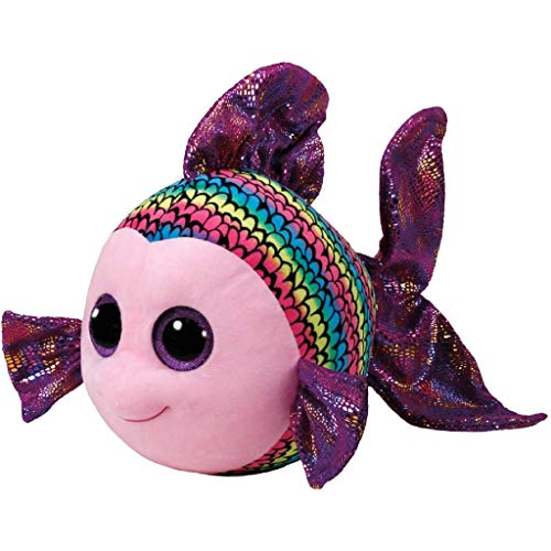 Ty- Beanie Boo's Flippy, pez, Multicolor, 40 cm (United Labels Ibérica 37245TY)