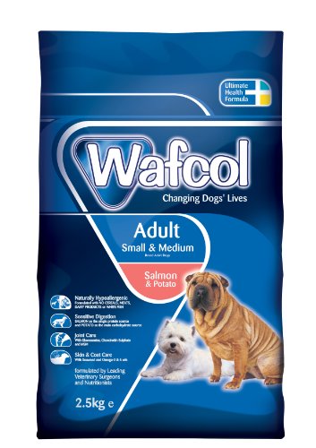 WAFCOL Adult Sensitive Dog Food - Salmon & Potato - Grain Free Dog Food for Small and Medium Breeds - 2.5 kg Pack