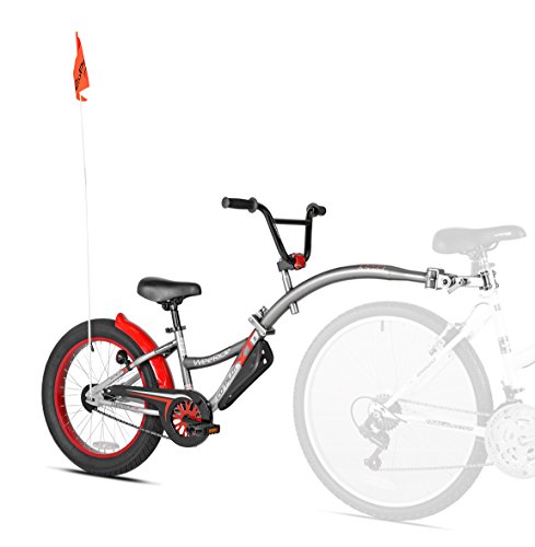 Weeride 56992 Neumático para Bicicleta Remolque, Niños, Gris, M