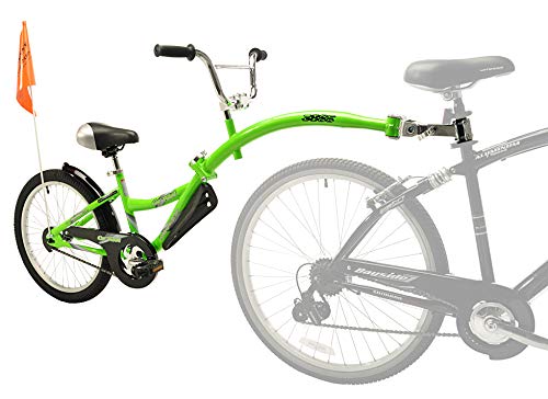 WeeRide 86457 Bicicleta Remolque Copilot, Niños, Verde, M