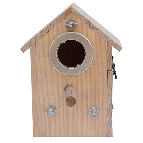 Wmchiwan Mascotapara Gato Perro Nesting Box Construction Kit for pájaros, Nesting Box Nesting House Bird House Nesting Box Mascotapara Gato Perro