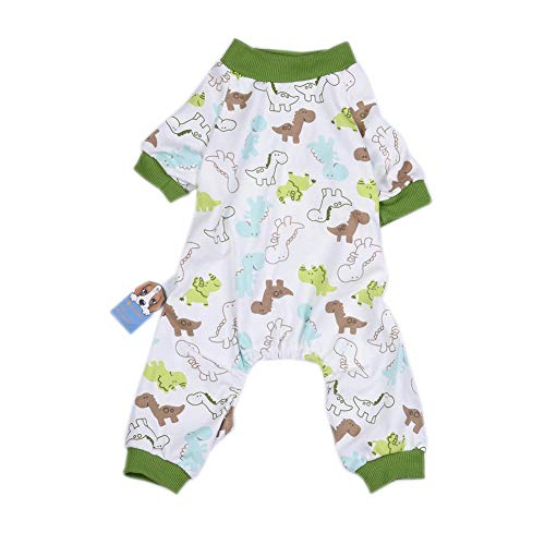 Yunt-11 Cute Pet Dog Pijamas Monos Ropa para Cachorros, Chaqueta de algodón Sudadera Abrigo para Perro pequeño Perro Mediano Perro Grande
