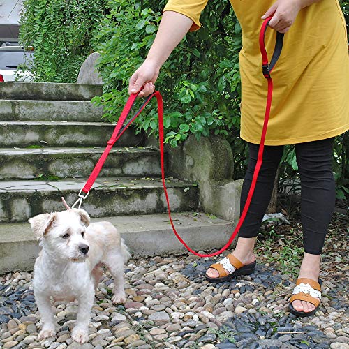 YXDZ Correa De Nailon Multifuncional para Perros Pequeños, Medianos Y Grandes, Correa De Tracción Ajustable Entrenamiento De Mascotas para Caminar