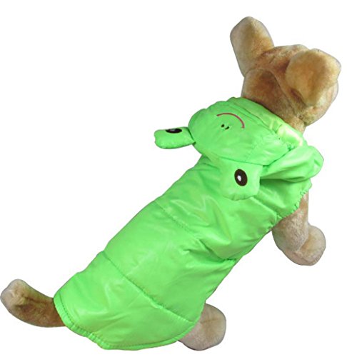 Zunea - Sudadera con capucha para perro, diseño de rana