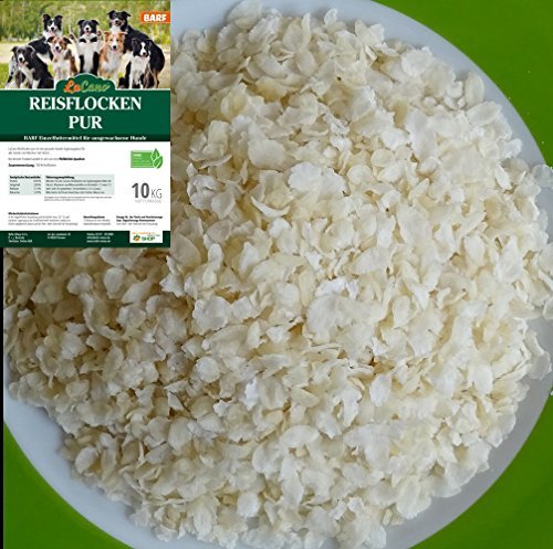 10 kg My Choice Perros barf Complemento Forro copos de arroz Pur