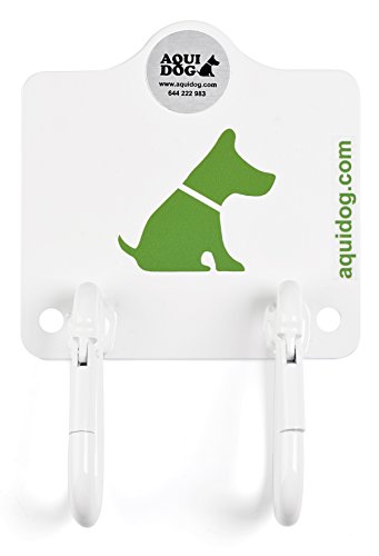 AQUIDOG® F2 Verde para 2 PLAZAS Especial FARMACIAS - Soporte para LA Espera Temporal DE Mascotas Y Perros 2020
