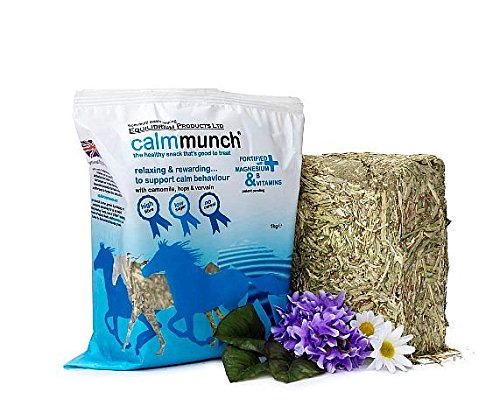 Calmmunch - A Saludable, Delicioso, Baja CaloríA, Bajo Contenido En Azúcar, Alto Fibra Snack Para Ansioso O Excitable Caballos & Potros - 5 x 1kg