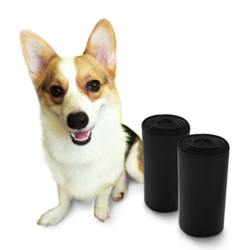 CHACO Bolsas para Excrementos de Perro con Dispensador - Biodegradable, Bolsas de basura resistentes para desechos de mascotas con Dispensador de Auto-Desgarro (1000 Bolsas + 2 Dispensadores) 
