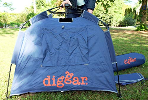 Diggar Diggarmbox - Tienda de campaña para Perros (100 x 100 x 70 cm)