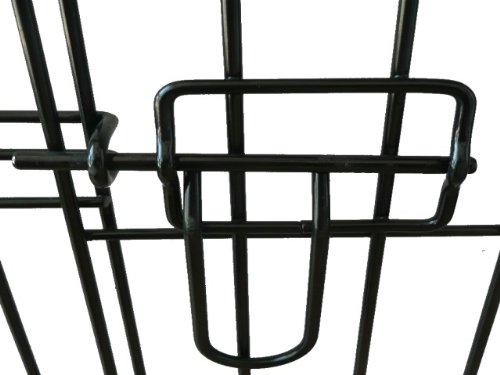 Ellie-Bo Jaula Plegable 2 Puerta con Orificio Bandeja de Metal Grande (91,4 cm) para Perro.