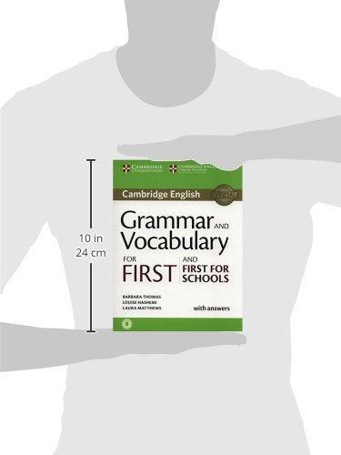 Grammar and Vocabulary for First and First for Schools. Book with Answers and Audio (Cambridge Grammar for Exams)
