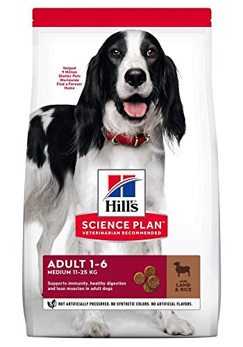 Hills Science Plan Canine Adult Medium Cordero & Arroz 2.5 kg