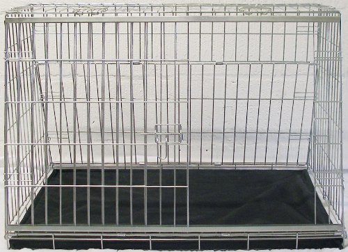 Jaula de coche para perro, de 91 cm, con diseño «Puppi Crate», para coches con maletero o portón trasero.