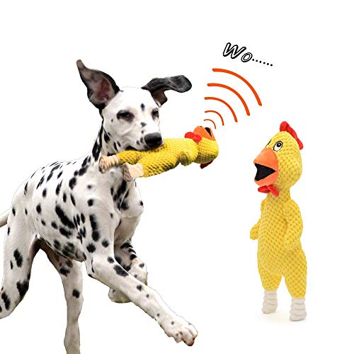 Juguete Interactivo para Perro con Forma de gallina para Perros pequeños a medianos