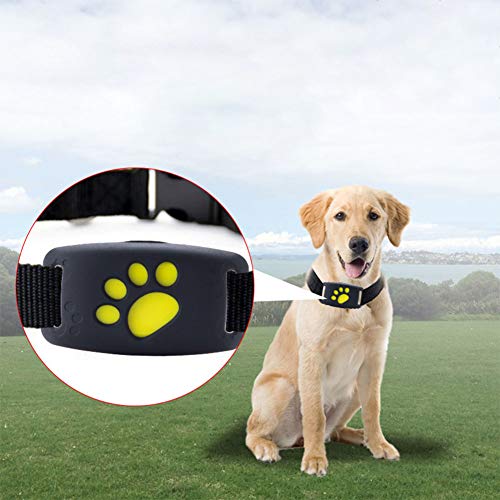 LanLan Localizador Inteligente inalámbrico para Mascotas, localización de GPS inalámbrico para Mascotas al Aire Libre a Prohibir perderlas