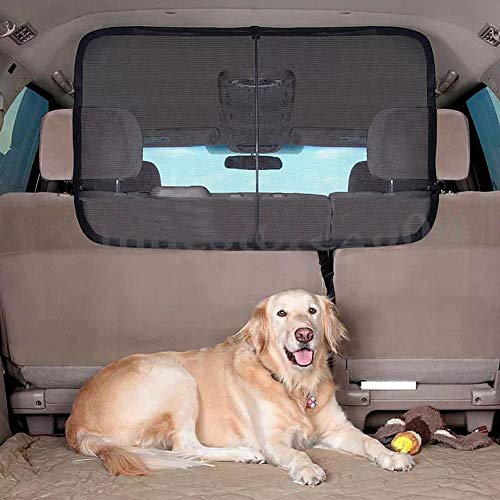 Malla de la barrera del perro casero del asiento trasero del coche, red útil útil del viaje de la seguridad