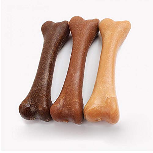 PiniceCore 3 Sabores Perro Molar Huesos del palillo Forma Mascotas Snack-Juguetes del Perro de la mordedura de Las encías Oral Desodorante de Limpieza para Mascotas