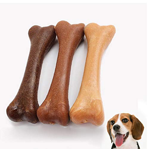 PiniceCore 3 Sabores Perro Molar Huesos del palillo Forma Mascotas Snack-Juguetes del Perro de la mordedura de Las encías Oral Desodorante de Limpieza para Mascotas