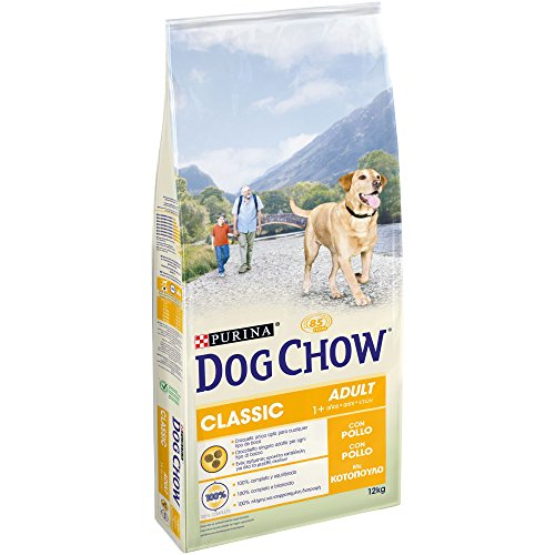 Purina Dog Chow Classic pienso para Perro Adulto Pollo 12 Kg