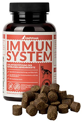 Schnüffelfreunde Immunsystem I Vitaminas y Nutrientes para Perros - para Ayudar al Sistema Inmunitario Natural del Perro - Naturales Hierbas para más Vitalidad
