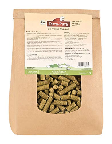 Terra Pura Vegetariano risches Bio Perros Forro 1 kg, 1er Pack (1 x 1 kg)