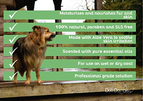 The Dog Doctors Tangle Tamer - Spray Acondicionador Natural y Desenredante - Fabricado en el Reino Unido