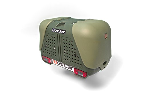 TowBox V2 Dog Verde - Portaperros para bola de remolque