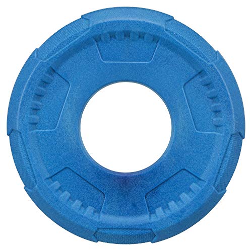 TRIXIE Frisbee Sporting 23 cm - Jaune et bleu - Pour chien