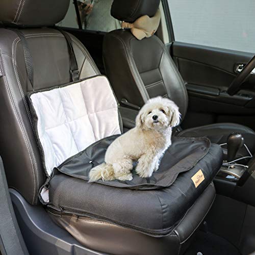 BingoPaw Cama para Mascotas Protector de Asiento de coche para Perro Gato Impermeable y Plegable Cojín para mascotas Tamaño S 56×43×10CM