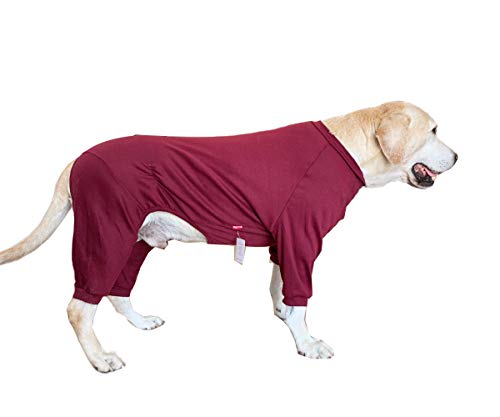 BT Bear - Pijama para Perro con diseño de Oso de Peluche y protección para Las articulaciones, antipelo, elástico con Cuatro Patas, para Perros medianos, Grandes, Labrador, Golden Retriever Samoyed