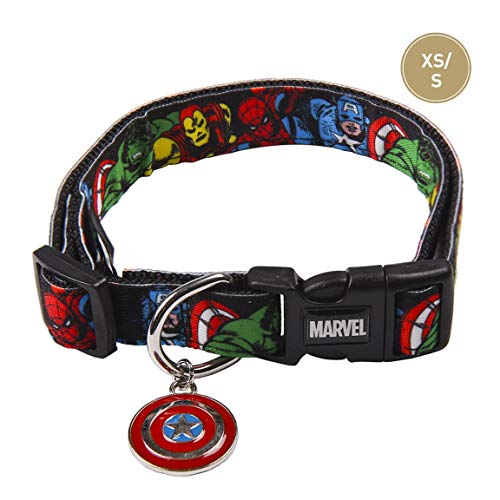 Cerdá Life'S Little Moments Collar Perro Pequeño XS De Marvel - Licencia Oficial Disney Marvel, S, 60 g
