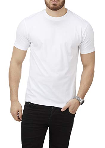 Charles Wilson Paquete 5 Camisetas Cuello Redondo Lisas (X-Small, Essentials Type 22)