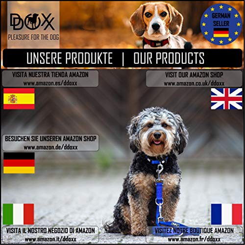 DDOXX Arnés Perro Step-In Air Mesh, Ajustable, Reflectante, Acolchado | Diferentes Colores & Tamaños | para Perros Pequeño, Mediano y Grande | Accesorios Gato Cachorro | Rojo, S
