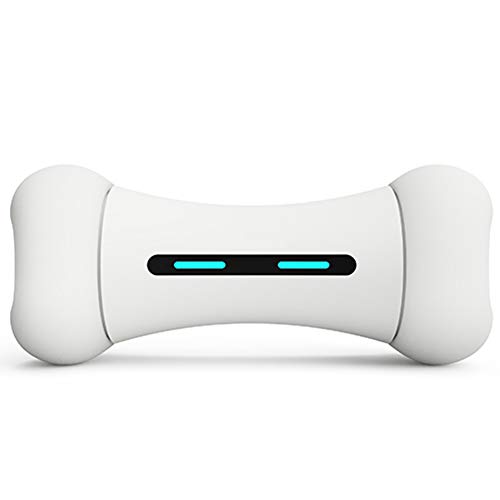 Juguetes Interactivos Indestructibles - Inteligente Bluetooth Perro Juguete Hueso Para Perros Pequeños Y Grandes - 12 Emocional - 9 Deportes - Material Seguro FDA - USB Charging (300G),tbones