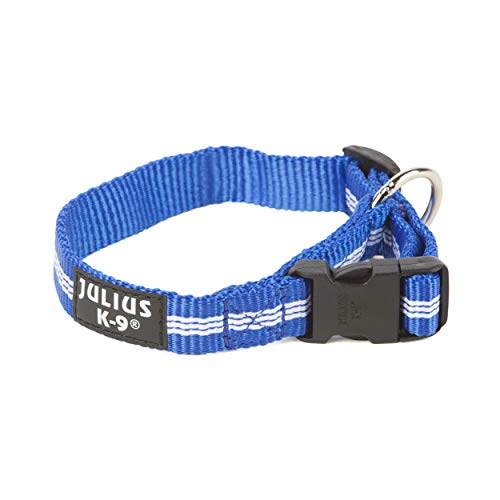 Julius-K9 216HB-IDC-NL-B Collar de Correas Tubulares IDC, 19 mm x 27-42 cm, Azul