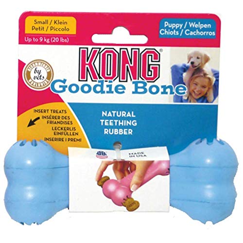 KONG Puppy Goodie Bone - Juguete para Morder De Cachorro (Colores Surtidos)